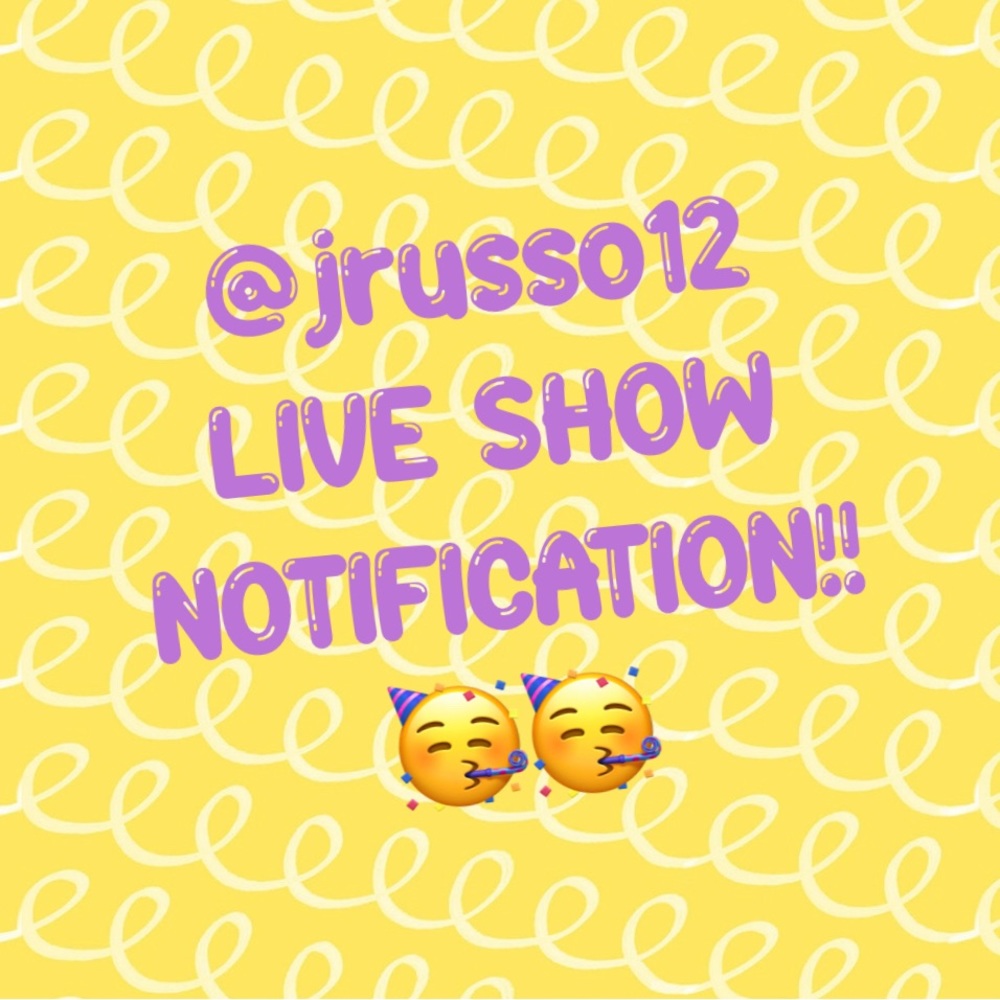 ❤️ LIKE THIS LISTING TO BE NOTIFIED WHEN I GO LIVE! 🥳